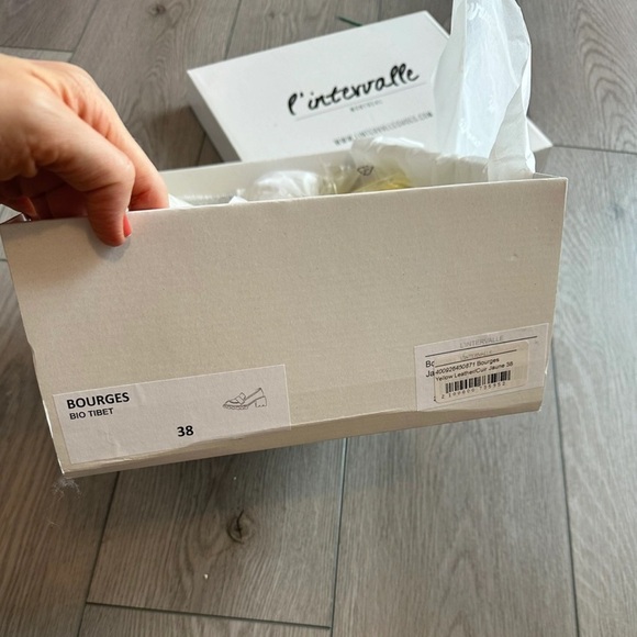 YELLOW platform loafers (BOURGES) - Picture 6 of 6